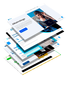 Propuesta visual de paginas web en capas desarrolladas por Sidci Empresarial
